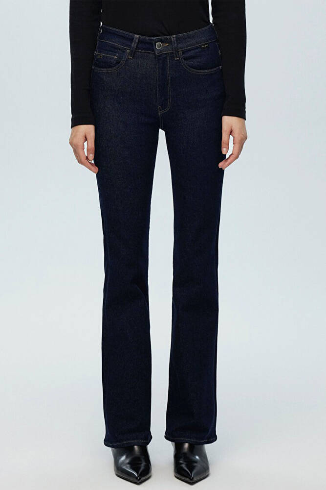 Kadın Maria Gold İcon Jean Pantolon 101225-83035 Lacivert 