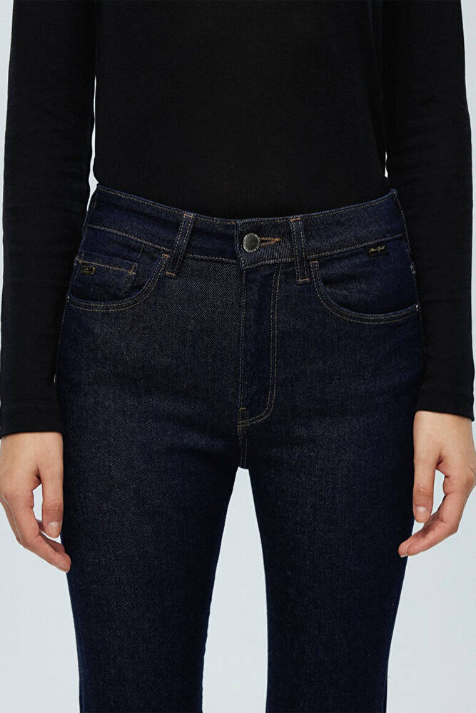 Kadın Maria Gold İcon Jean Pantolon 101225-83035 Lacivert 