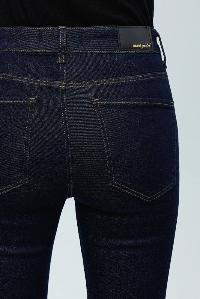 Kadın Maria Gold İcon Jean Pantolon 101225-83035 Lacivert 