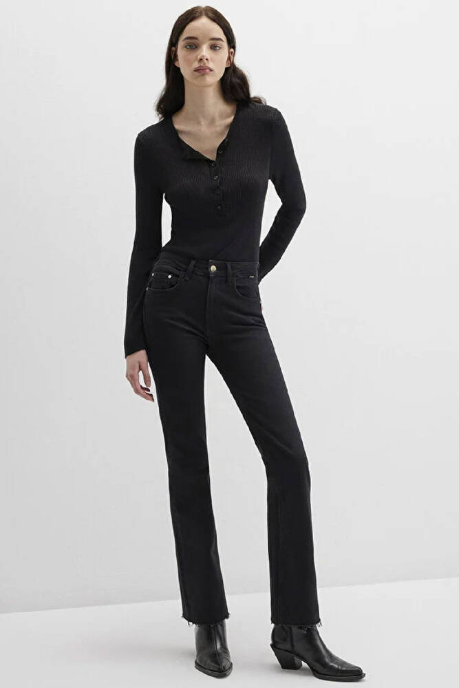 Kadın Maria Gold Jean Pantolon 101225-80998 Gri 