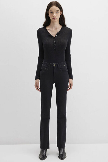 Kadın Maria Gold Jean Pantolon 101225-80998 Gri (3)