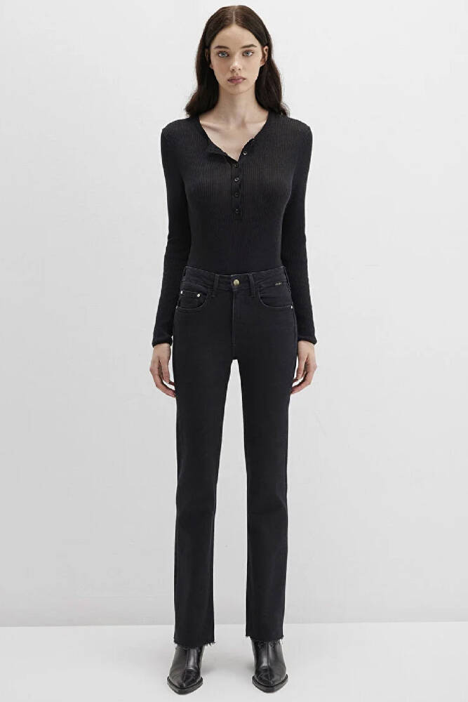 Kadın Maria Gold Jean Pantolon 101225-80998 Gri 