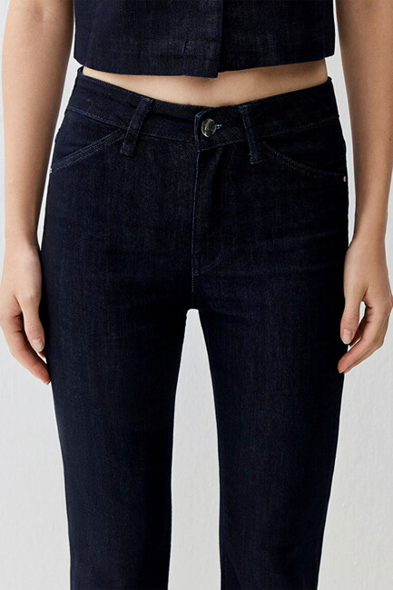 Kadın Maria Mavi Edition Jean Pantolon 101225-91212 Lacivert - Thumbnail