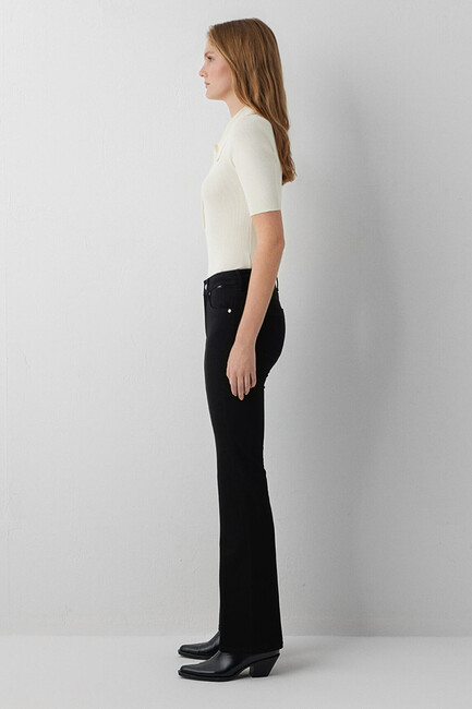 Kadın Marıa Mavi Edition Jean Pantolon 101225-A3853 Siyah - 4
