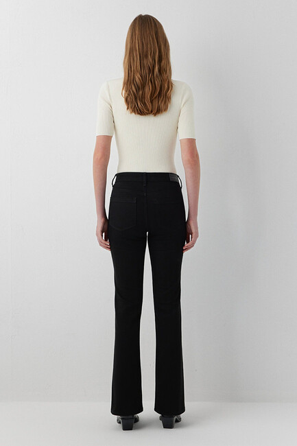 Kadın Marıa Mavi Edition Jean Pantolon 101225-A3853 Siyah - 5