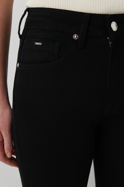 Kadın Marıa Mavi Edition Jean Pantolon 101225-A3853 Siyah - 6