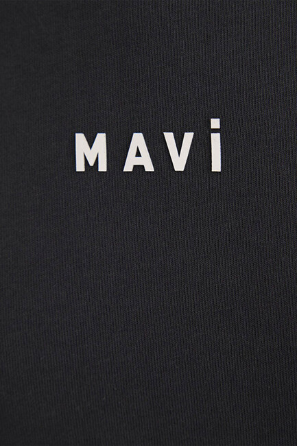 Kadın Mavi Baskılı Tişört 1612518-70087 Gri - Thumbnail