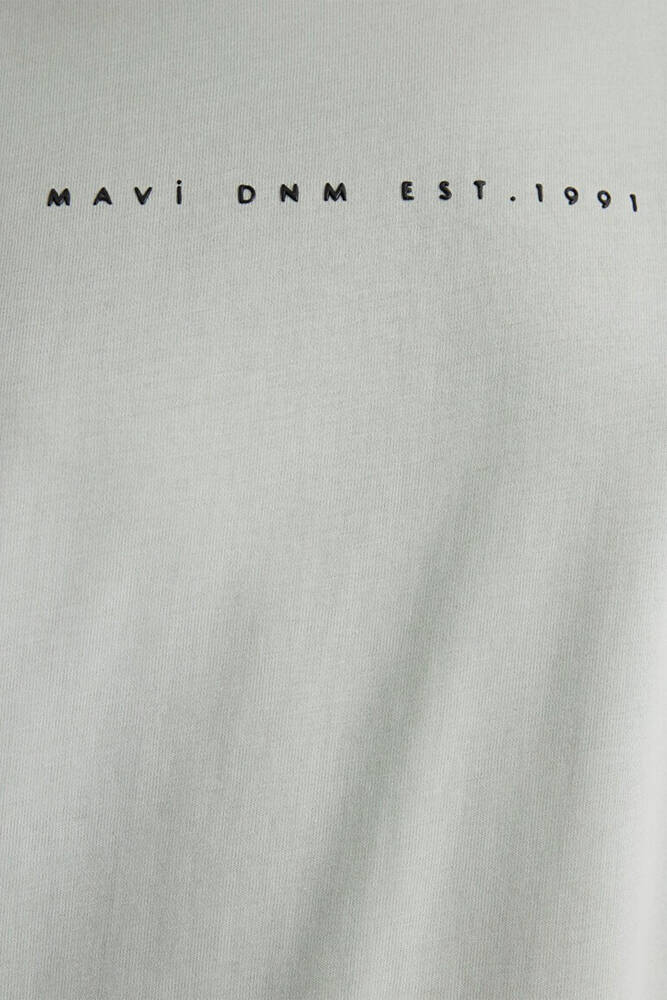 Kadın Mavi Baskılı Tişört 1613147-70148 Yeşil 