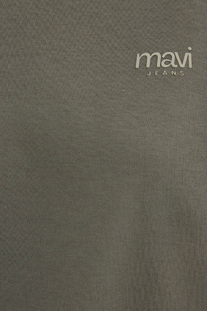 Kadın Mavi Baskılı Tişört 1613804-86961 Yeşil 