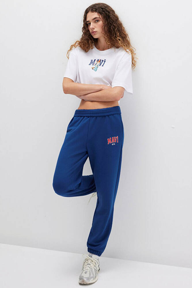 Kadın Örme Pantolon 1010757-82625 Lacivert 