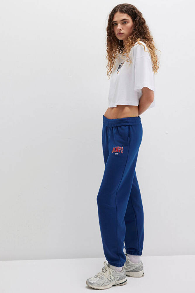 Kadın Örme Pantolon 1010757-82625 Lacivert 