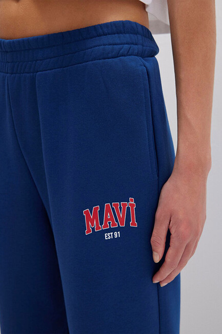 Kadın Örme Pantolon 1010757-82625 Lacivert - Thumbnail