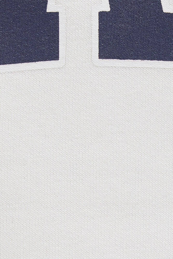 Kadın Mavi Logo Kapüşonlu Sweat 1600361-81964 Beyaz 