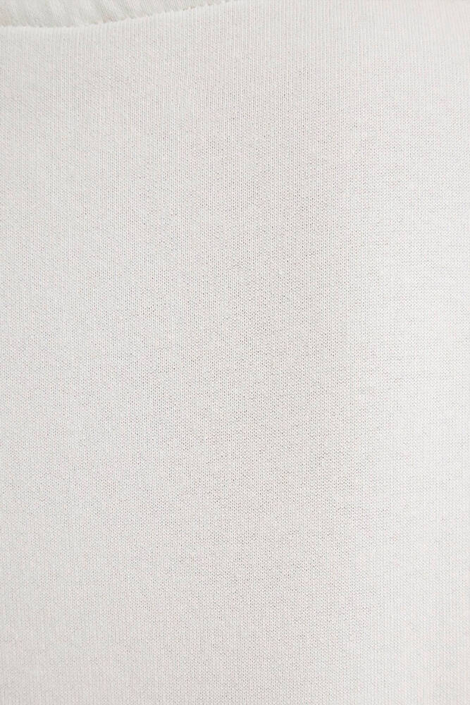 Kadın Mavi Logo Baskılı Sweat 1611192-70057 Beyaz 