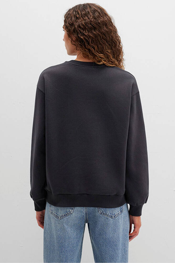 Kadın Uzun Kollu Sweat 1611656-82185 Gri 