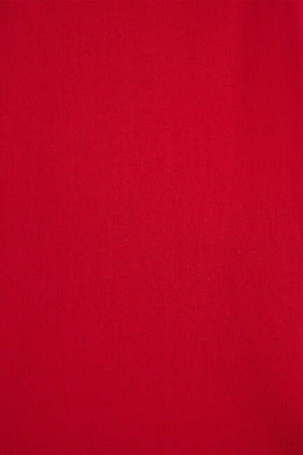 Kadın Mavi Logo Baskılı Tişört 1600843-82054 Kırmızı - Thumbnail