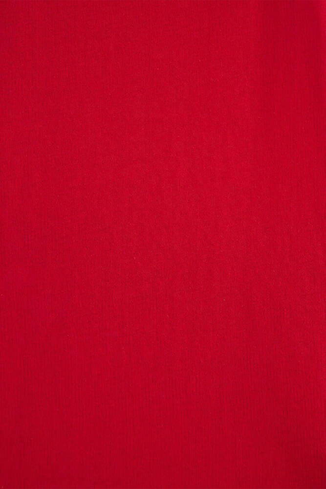 Kadın Mavi Logo Baskılı Tişört 1600843-82054 Kırmızı 