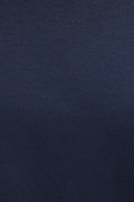 Kadın Mavi Logo Baskılı Tişört 1611309-70490 Lacivert - Thumbnail