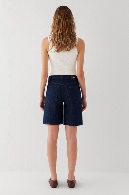 Kadın Melında Denim Şort 1410144-A3912 Mavi (3)