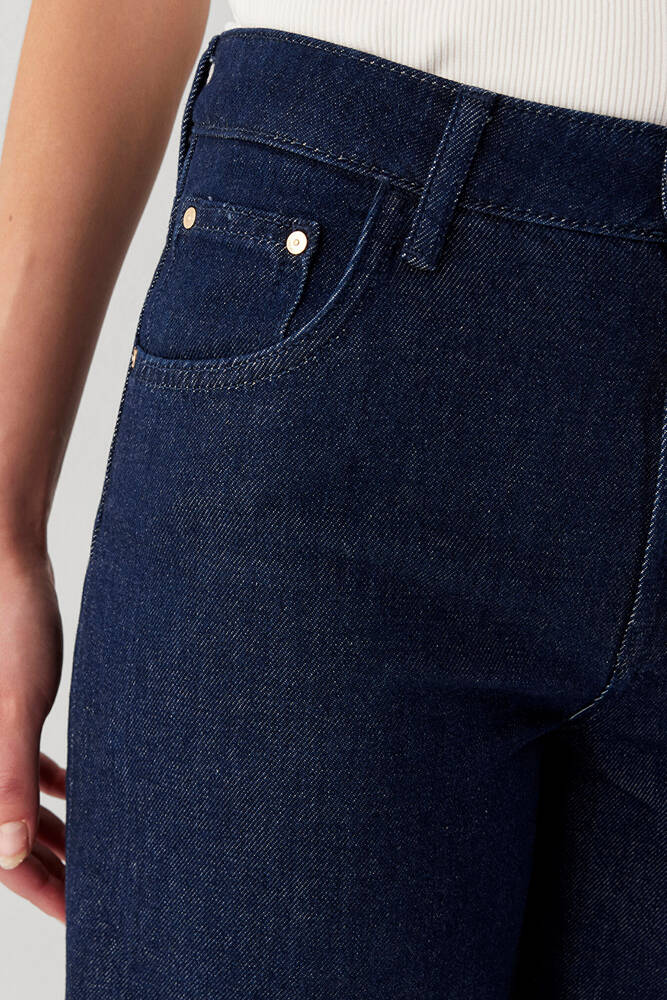 Kadın Melında Denim Şort 1410144-A3912 Mavi 