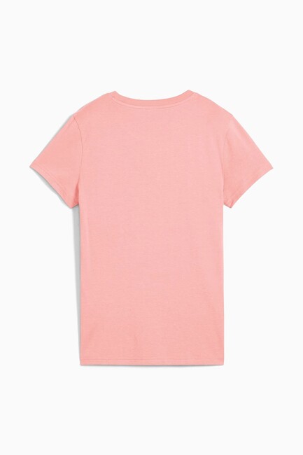 Kadın Metallic No.1 Logo Tişört 631536-18 Pembe - Thumbnail