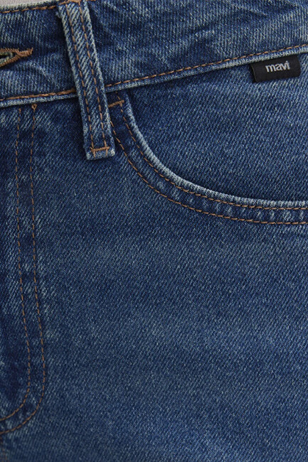 Kadın Miav Jean Pantolon 1010299-91180 Lacivert - Thumbnail
