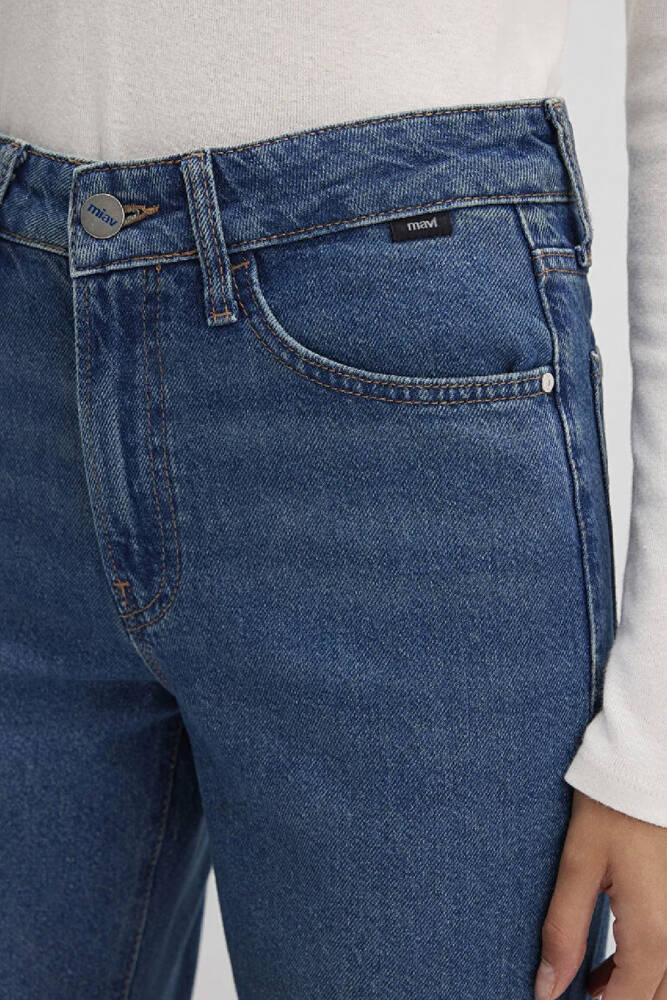 Kadın Miav Jean Pantolon 1010299-91180 Lacivert 