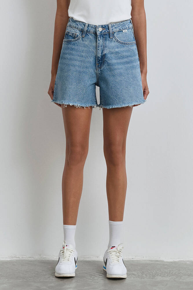 Kadın Mıllıe 90S Denim Şort 1458987073 Mavi 