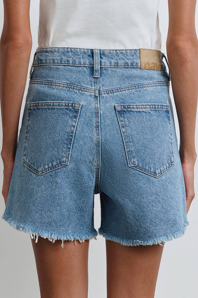Kadın Mıllıe 90S Denim Şort 1458987073 Mavi 
