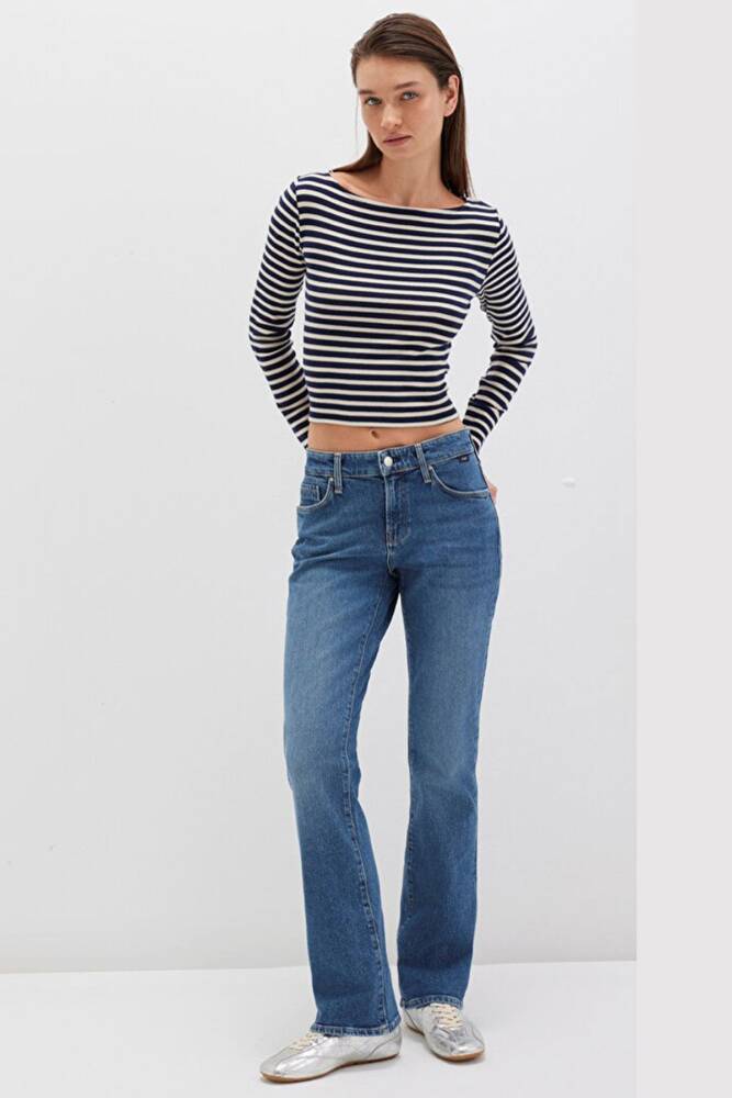 Kadın Molly Classic Jean Pantolon 1013690520 Mavi - 2