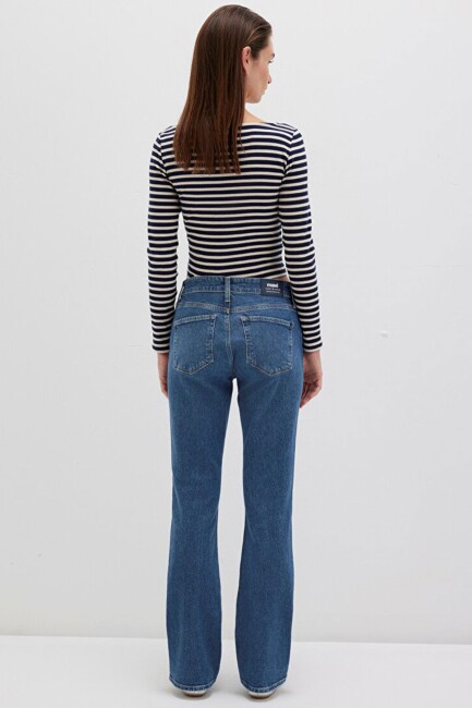 Kadın Molly Classic Jean Pantolon 1013690520 Mavi - 4
