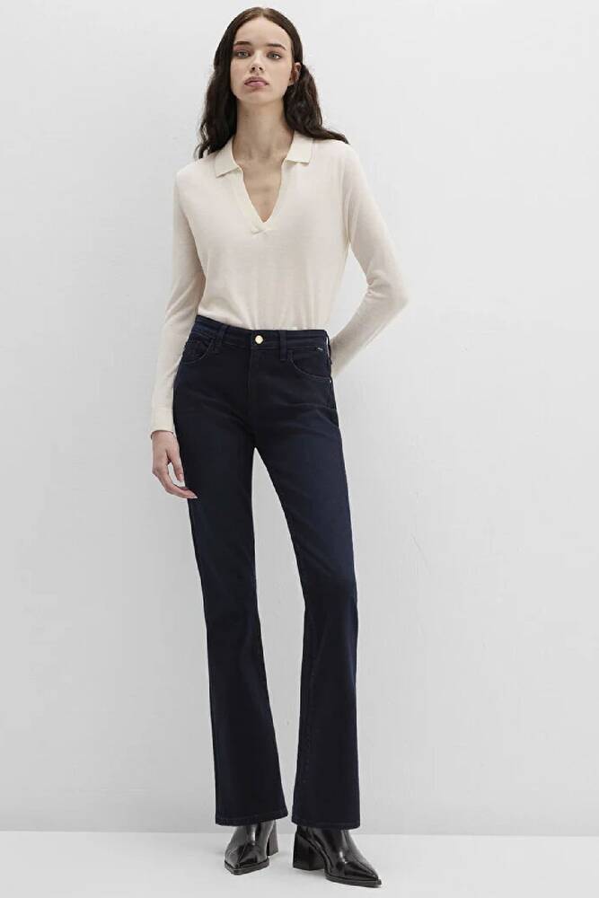 Kadın Molly Gold Premium Jean Pantolon 1013691205 Lacivert 