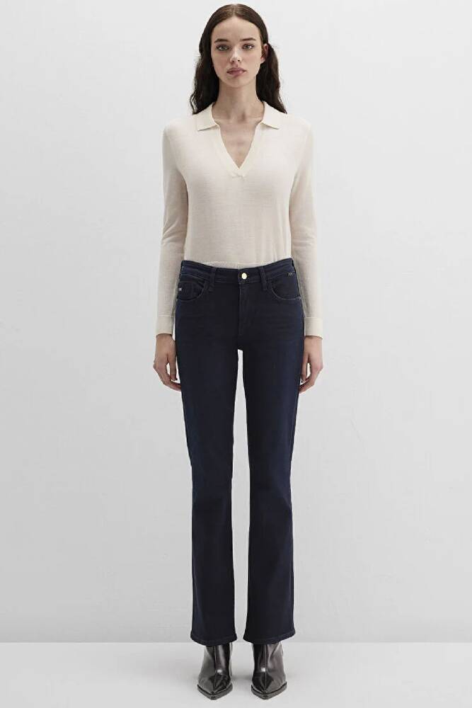 Kadın Molly Gold Premium Jean Pantolon 1013691205 Lacivert 