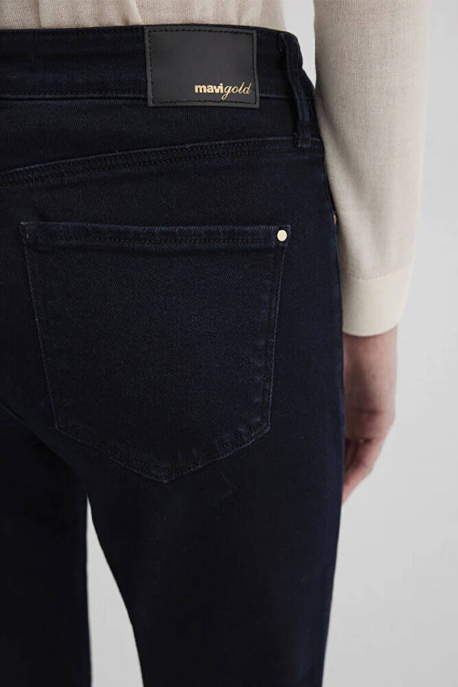 Kadın Molly Gold Premium Jean Pantolon 1013691205 Lacivert 