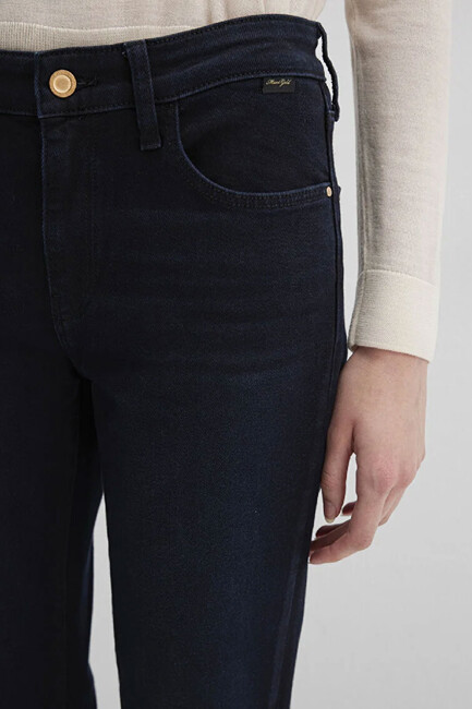 Kadın Molly Gold Premium Jean Pantolon 1013691205 Lacivert - Thumbnail