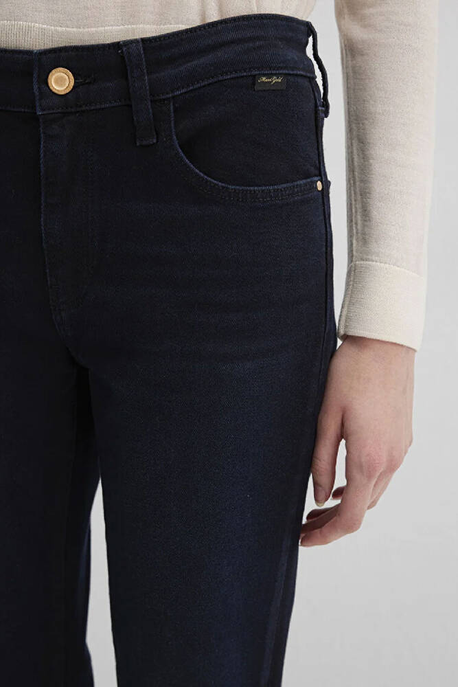 Kadın Molly Gold Premium Jean Pantolon 1013691205 Lacivert 