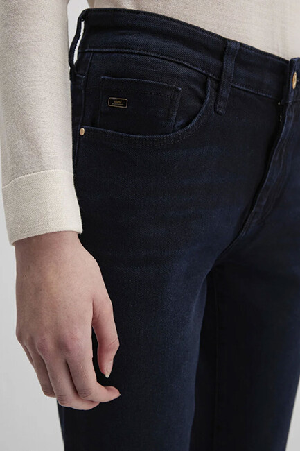 Kadın Molly Gold Premium Jean Pantolon 1013691205 Lacivert - Thumbnail