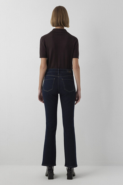 Kadın Molly Gold Premium Jean Pantolon 10136A6208 Lacivert - 5