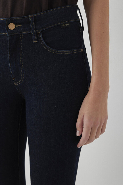 Kadın Molly Gold Premium Jean Pantolon 10136A6208 Lacivert - 7
