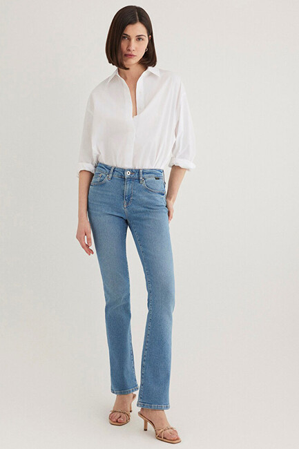 Kadın Molly Gold Shape Jean Pantolon 1013686812 Mavi (2)