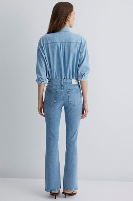 Kadın Molly LT Premium Blue Jean Pantolon 1013689190 Mavi (3)