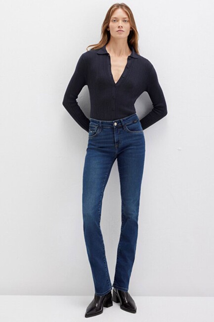 Kadın Mona Brushed Gold Jean Pantolon 1049787784 Lacivert (1)