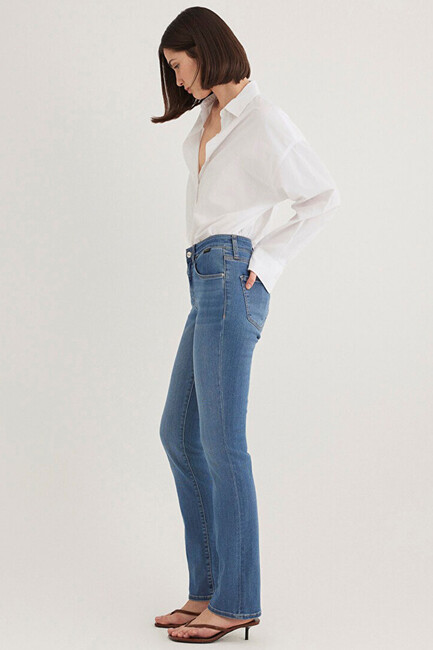 Kadın Mona Gold Klasik Jean Pantolon 1049784195 Mavi (2)