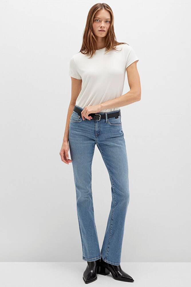 Kadın Mona Gold Premium Jean Pantolon 1049790508 Mavi 