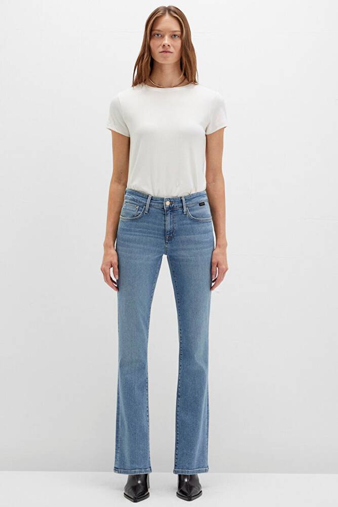 Kadın Mona Gold Premium Jean Pantolon 1049790508 Mavi 