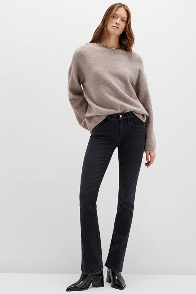 Kadın Mona Gold Premium Jean Pantolon 1049790521 Gri 