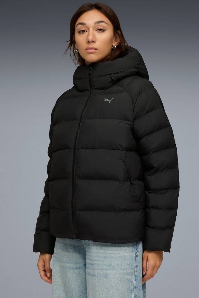 Kadın Mono Hooded Mont 688385-01 Siyah 