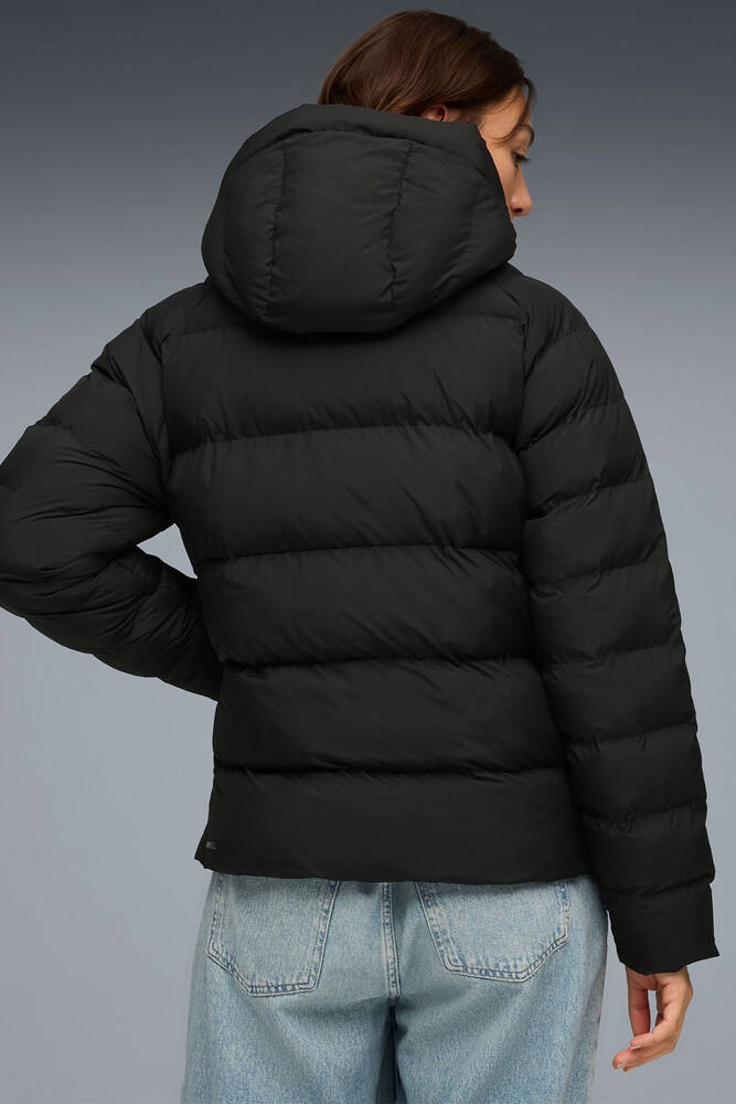 Kadın Mono Hooded Mont 688385-01 Siyah 