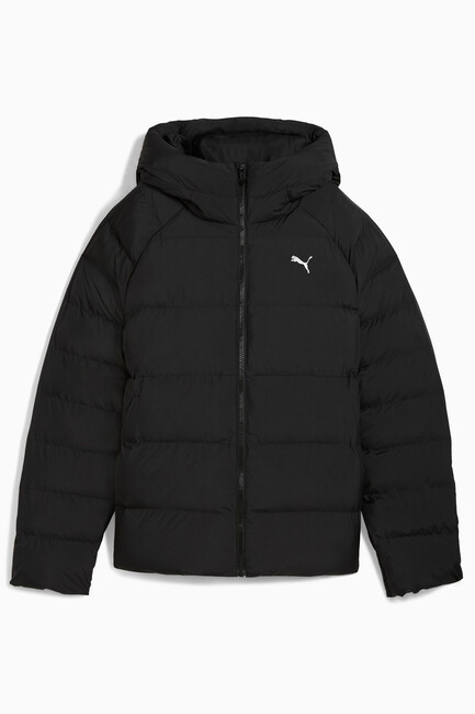 Kadın Mono Hooded Mont 688385-01 Siyah - Thumbnail