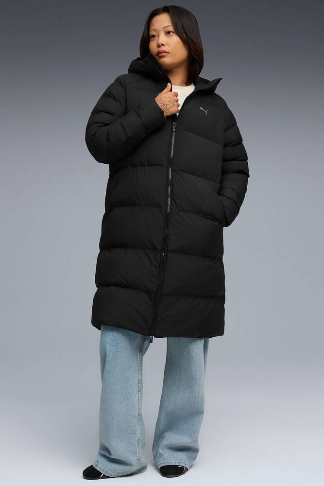 Kadın Mono Hooded Parka 688384-01 Siyah 